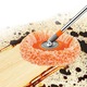 2 db PAA-home® felmosó tartozék készlet, narancssárga színű, a forgófejhez 16 cm átmérőjű, a felmosó külső átmérője 24 cm