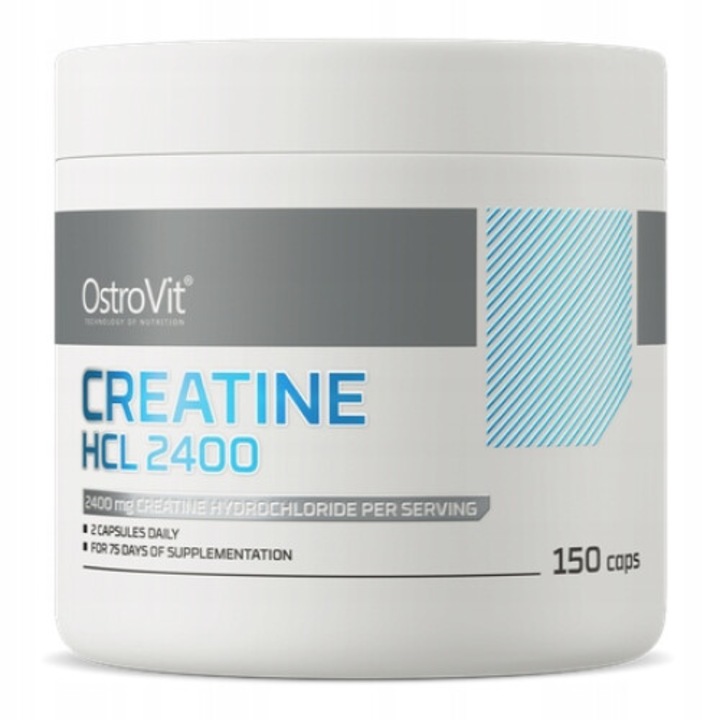 Creatina, OstroVit, HCL, 2400 mg, 150 capsule