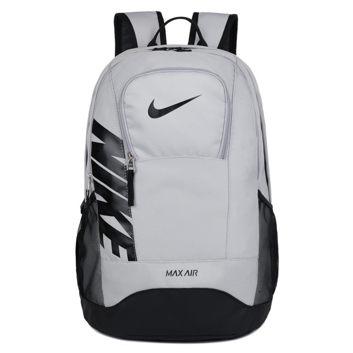 Раница Nike, голяма вместимост - 25л, сиво и черно