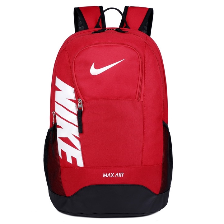 Мъжка раница Nike, голям капацитет - 25 л, червена