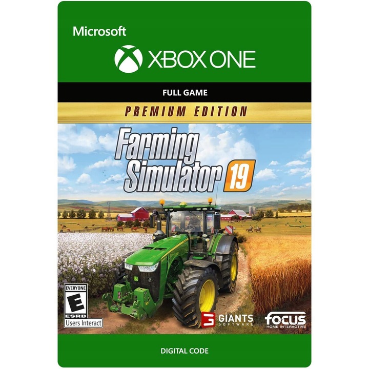Licenta Joc Farming Simulator 19 Premium Xbox One/X/S Key (Cod Activare Instant)