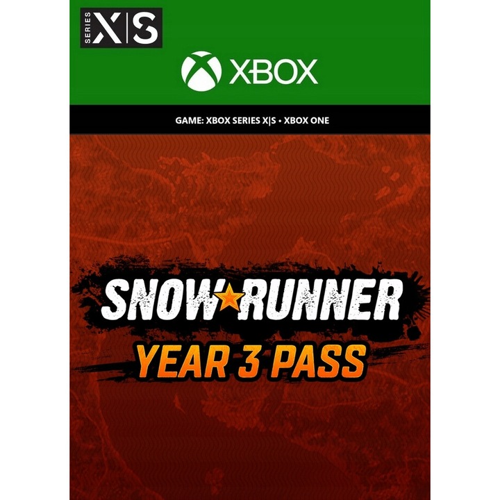 Licenta Joc Snowrunner Year 3 Pass Xbox One/X/S Key (Cod Activare Instant)