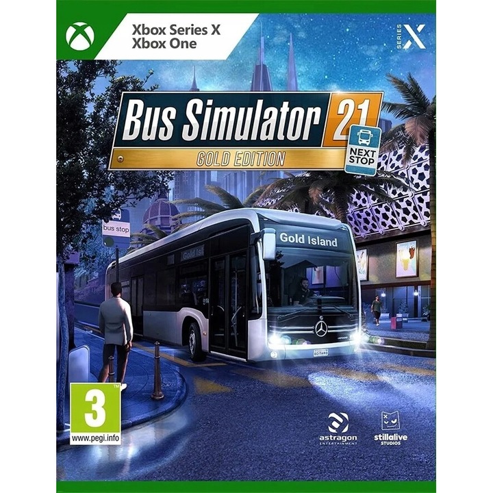 Licenta Joc Bus Simulator 21 Next Stop Gold Xbox One/X/S Key (Cod Activare Instant)