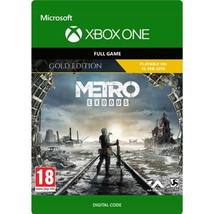 Licenta Joc Metro Exodus Gold Edition Xbox One/X/S Key (Cod Activare Instant)
