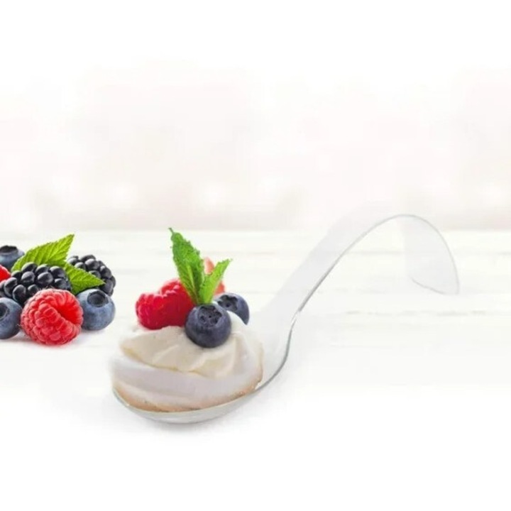 Set lingurite lux pentru aperitiv, 100 buc