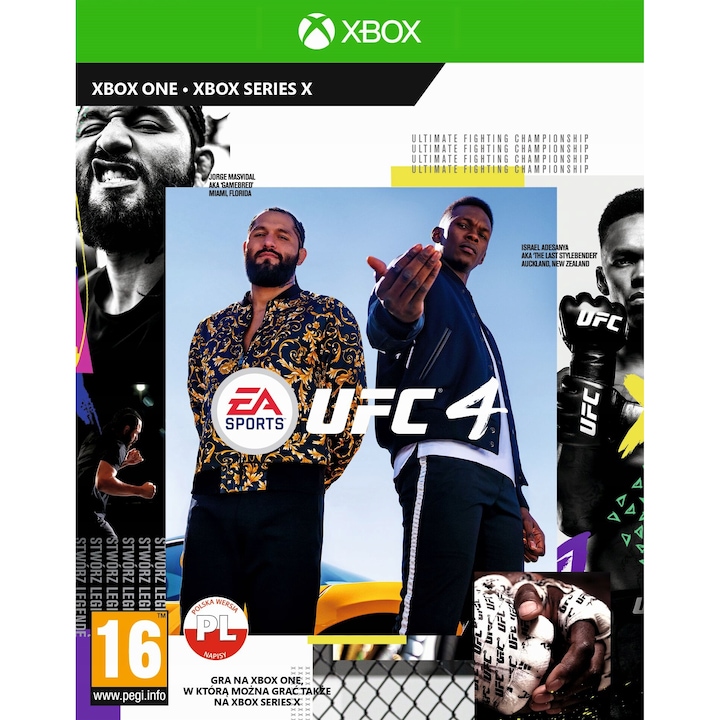 Játék Licenc Ufc 4 Xbox One/X/S Key (Azonnali Aktiváló Kód)