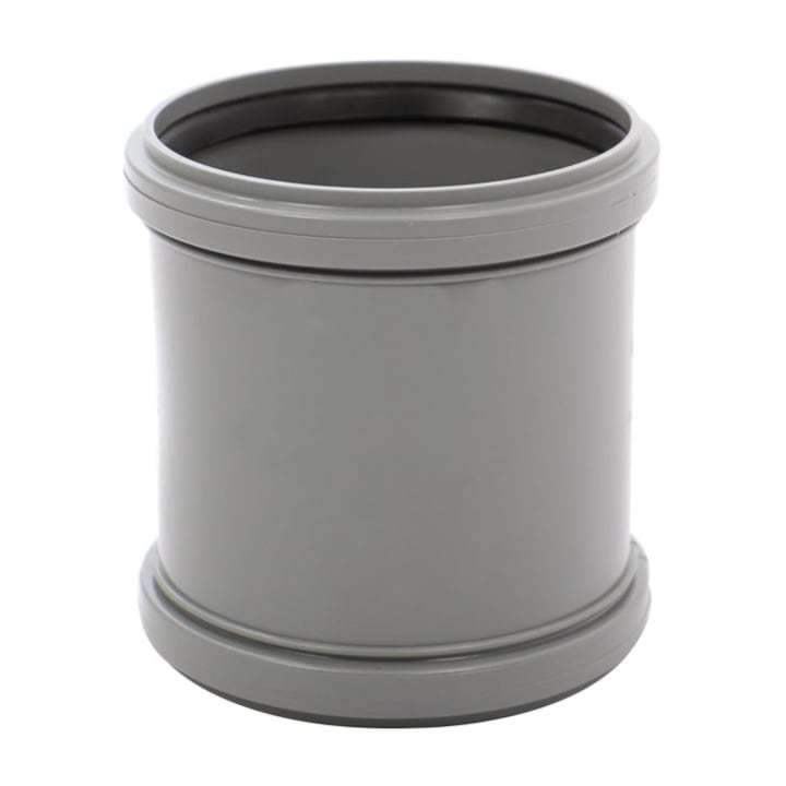 Mufa dubla PP HTMM, pentru imbinare tevi scurgere, DN 32 mm