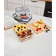 Set 5 caserole compartimentate 1460 ml pentru mancare, Ordino, etanse, sticla dubla, fara BPA, inchidere usoara, garnitura detasabila, compatibil masina de spalat, cuptor, congelator