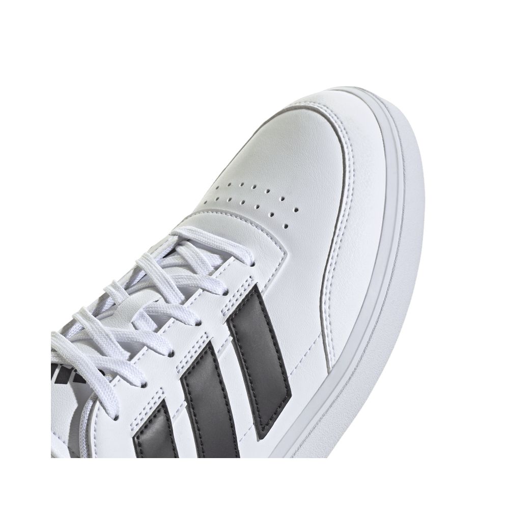 Pantofi sport barbati, adidas, Courtblock, Alb, 42 2/3 - eMAG.ro