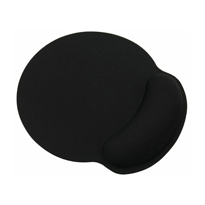 Mousepad ergonomic cu suport pentru incheietura mainii, Zeaicos, gel, baza antiderapanta, dimensiune universala