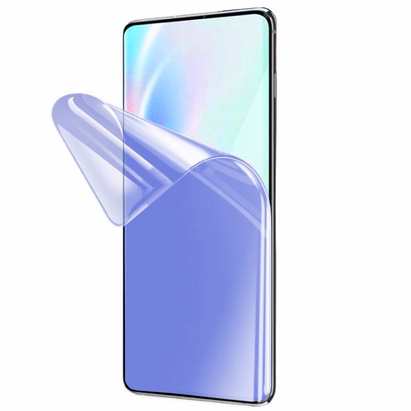 Folie Anti-BlueRay compatibila cu Honor Magic7 Lite, Silicon Hydrogel Regenerabil, Flexible Hydro-Crystal, Anti Lumina Albastra, RelaxedEyes, Instalare usoara, Full Protection