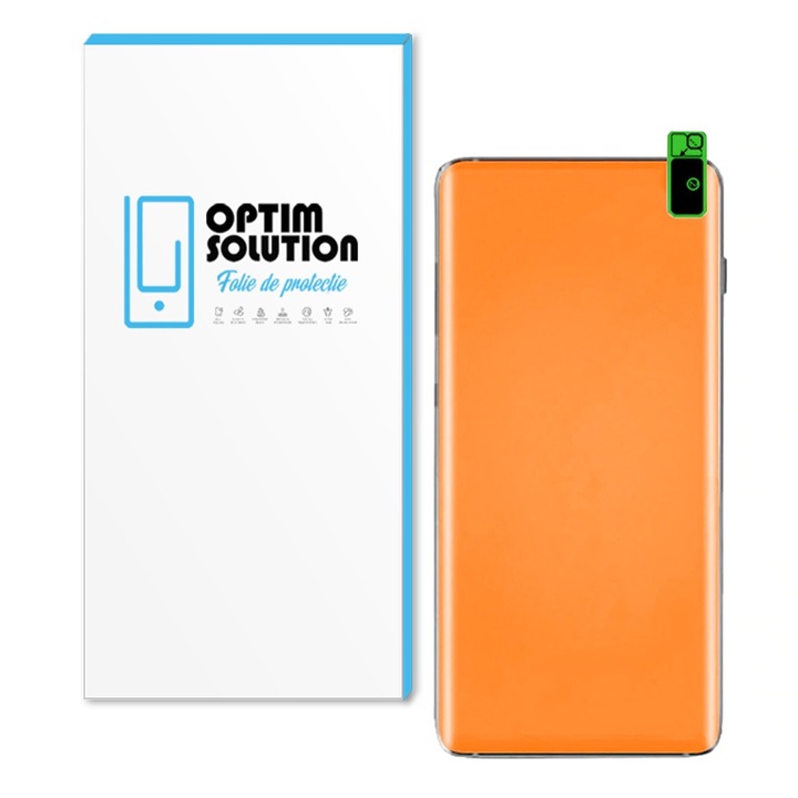 Фолио Hydro-Glass 165 за Apple iPhone 16 Pro, подходящо за пръстови отпечатъци, регенерируем силиконов хидрогел, пълно лепило, защитен дисплей, лесна инсталация