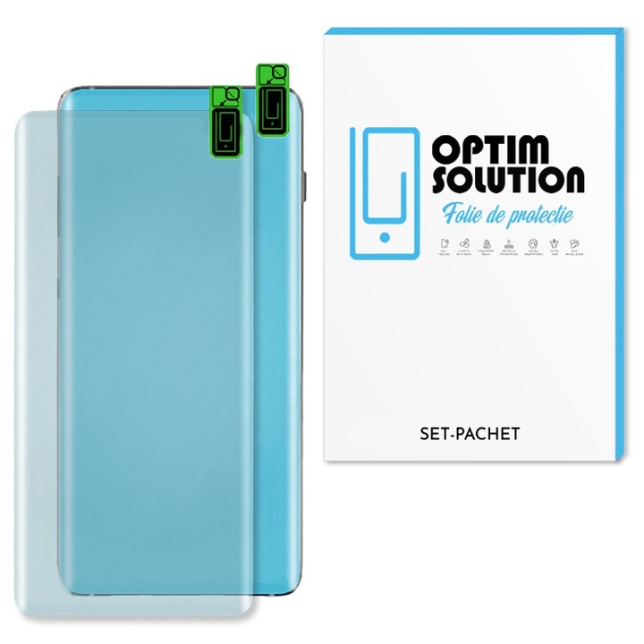 2 db Samsung Galaxy S25+ / S25 Plus készülékkel kompatibilis képernyővédő fólia készlet, Regenerálható Szilikon Hidrogél, Rugalmas Hidrokristály, Teljes védelem, Teljes ragasztó, Könnyű telepítés, Buborékmentes alkalmazás, Átlátszó