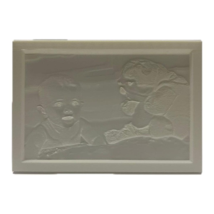 Poza in relief, oem, Alb&negru, 8.5 x 12.5 cm