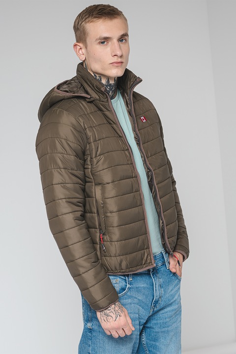 Anapurna, Geaca matlasata cu vatelina si gluga Amigana, Kaki, L