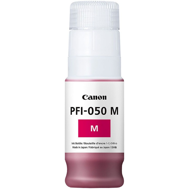 Canon tintapatron PFI-050M, Magenta, űrtartalom 70ml, Canon TC-20, TC-20M