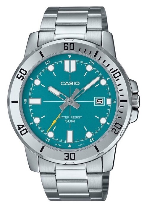 Ceas pentru barbati Casio MTP-M305D-1A, curea argintie din otel