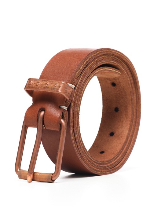 Curea piele naturala, DECE, maro, Maro, 110