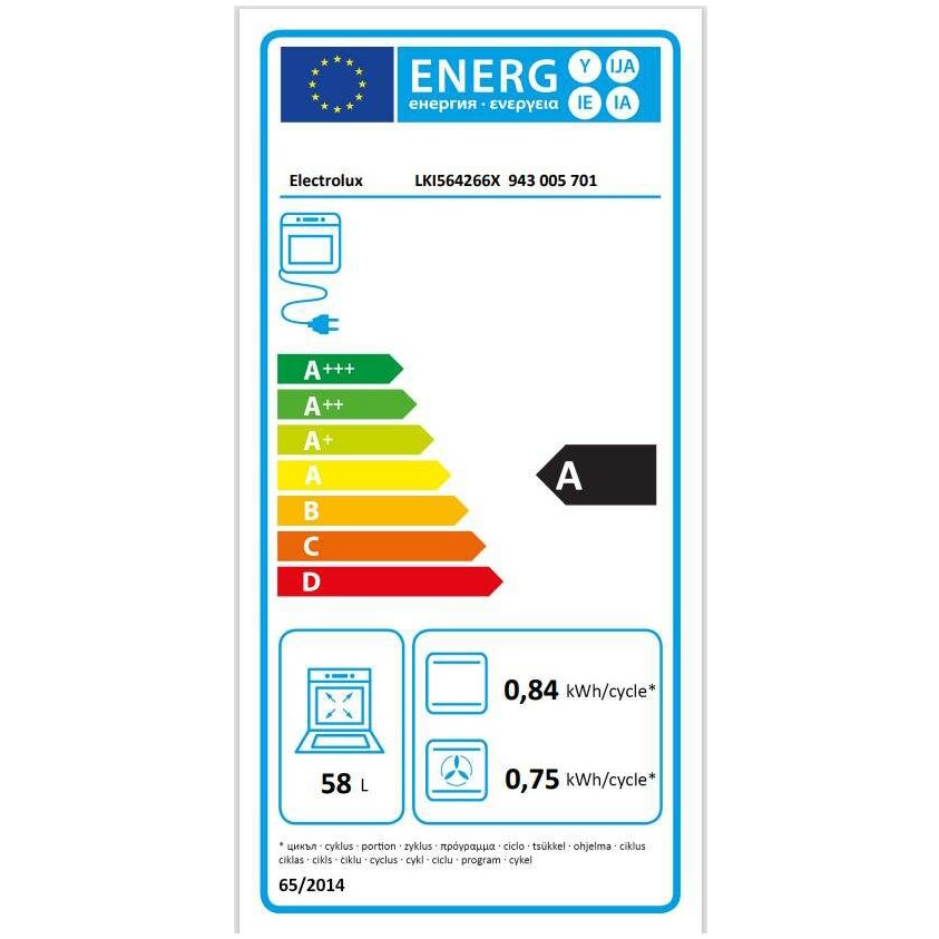 Aragaz Electrolux LKI564266X, Electric, Inductie, 4 zone de gatit, Booster, SteamBake, AirFry, Autocuratare catalitica, Timer electronic, Grill, Iluminare cuptor, Clasa A, Argintiu