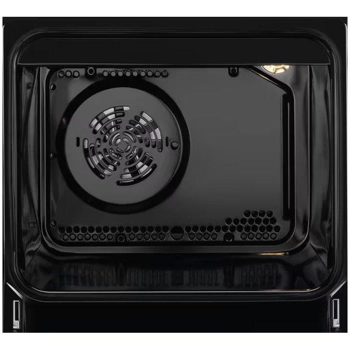 Aragaz Electrolux LKR540267X, Electric, Vitroceramica, 4 zone de gatit, Raft BBQ, Timer electronic, Grill, Iluminare cuptor, Clasa A, 50 cm, Inox