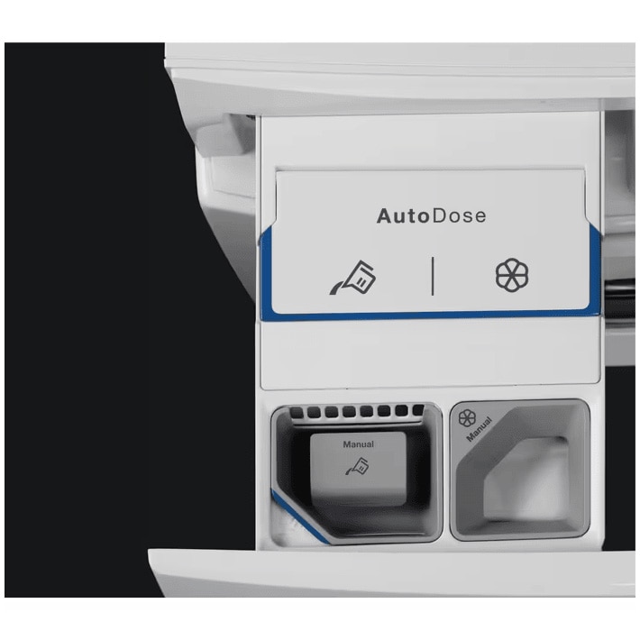 Masina de spalat rufe Electrolux EW8F5417ACE, 10 kg, 1400 rpm, Clasa A, Motor Inverter cu MagnetPermanent, Wi-Fi, Autodozare, Display LED, SteamCare, SensiCare, Alb