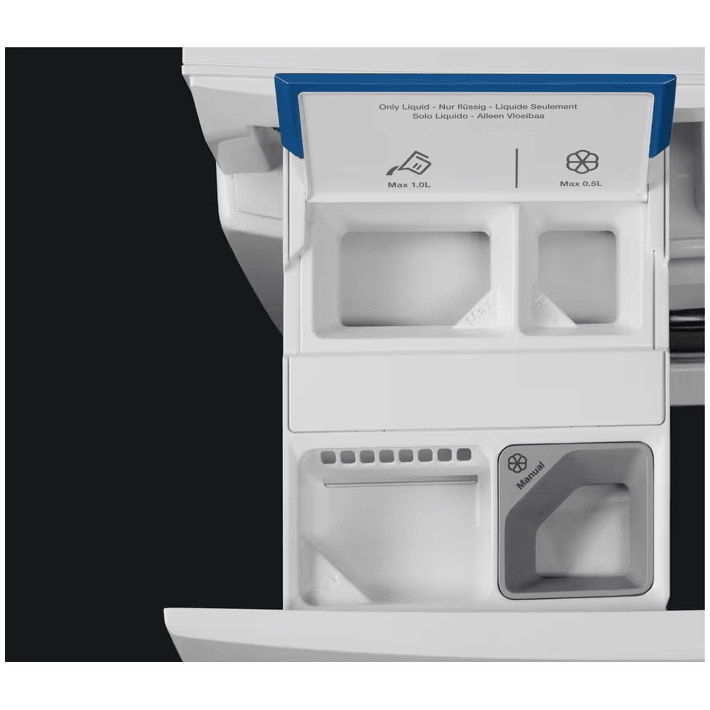Masina de spalat rufe Electrolux EW8F5417ACE, 10 kg, 1400 rpm, Clasa A, Motor Inverter cu MagnetPermanent, Wi-Fi, Autodozare, Display LED, SteamCare, SensiCare, Alb