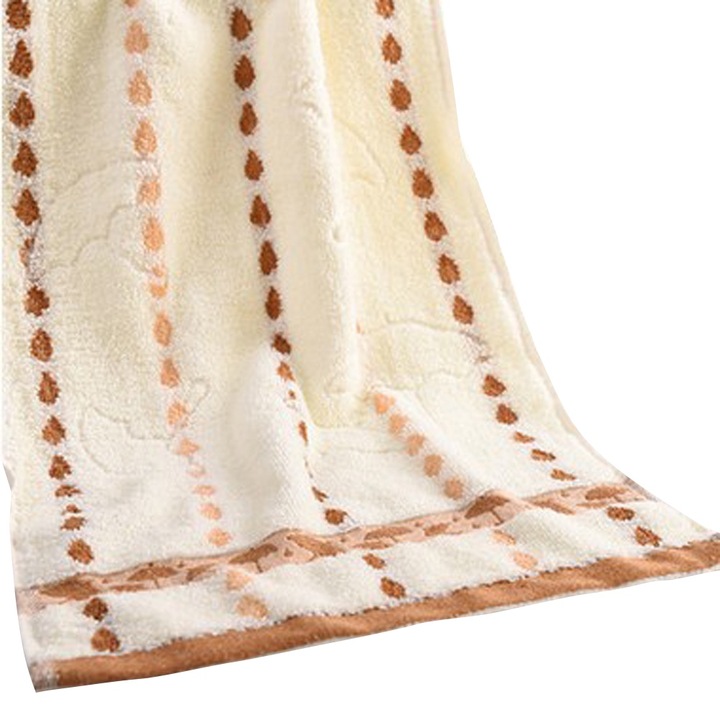 Pamut törölköző, Jormftte, többszínű, 70x140cm, multifunkcionális szett