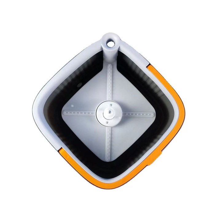 Mop automat rotativ, capacitate mare, material din fibre ultra-fine