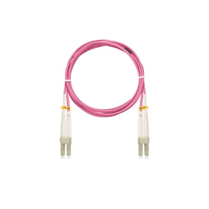 Cablu Fibra Optica, NIKOMAX, OM4 2 m, Magenta