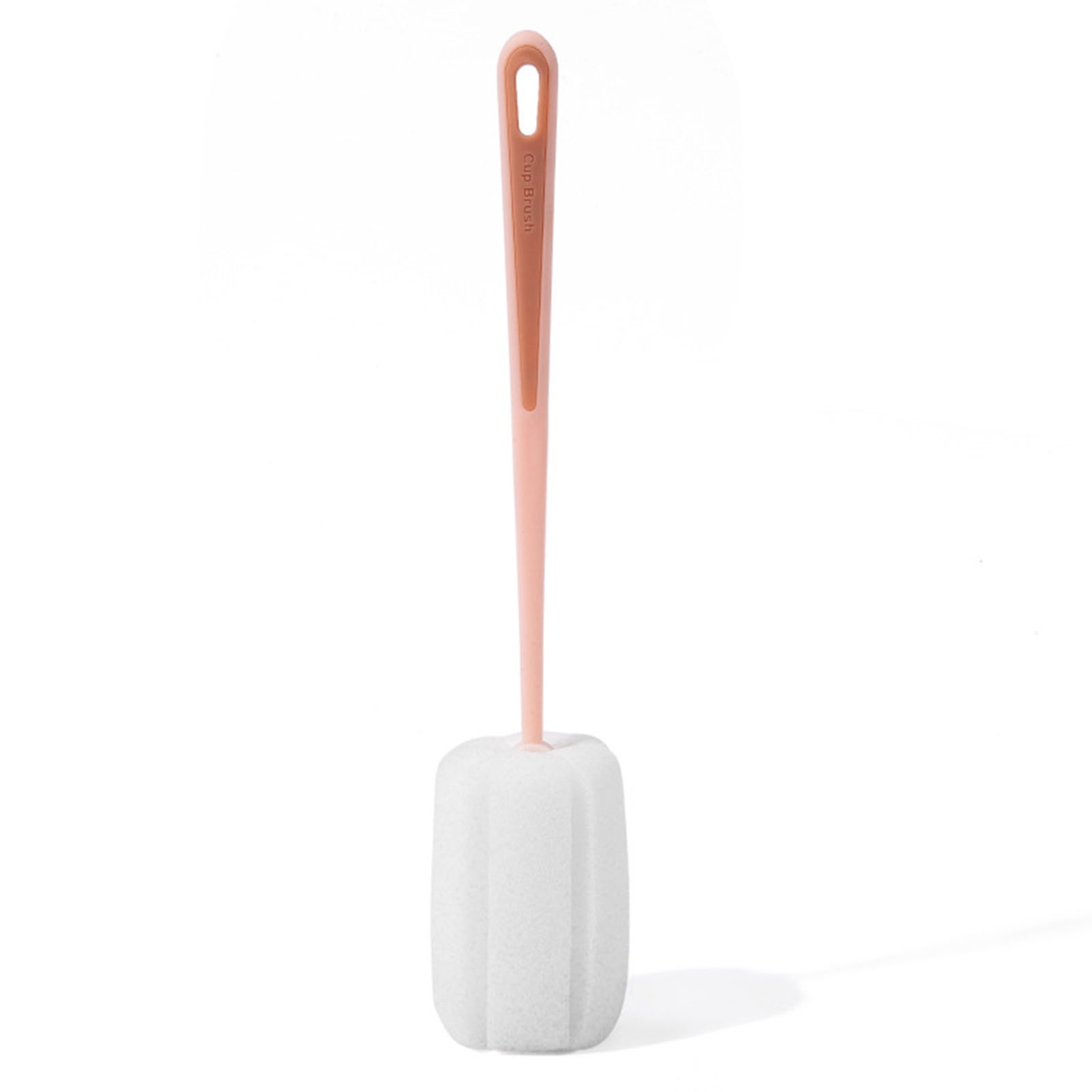 Burete de curatare cu maner lung Jormftte, 360 grade, elastic, roz ...
