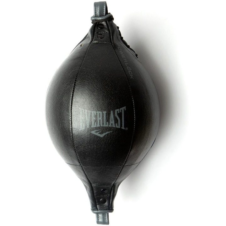 Sac Everlast Powerlock Double End, 50x40 cm,| 4 kg, negru