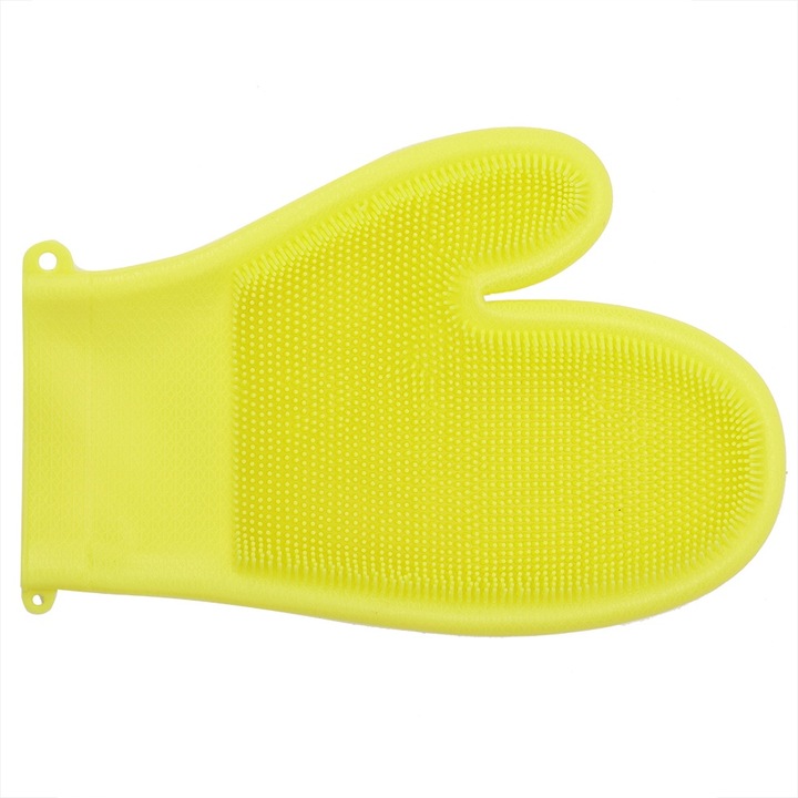 Konyhai kesztyű, Mmgoqqt, magas hőmérsékletnek ellenálló, csúszásgátló, zöld