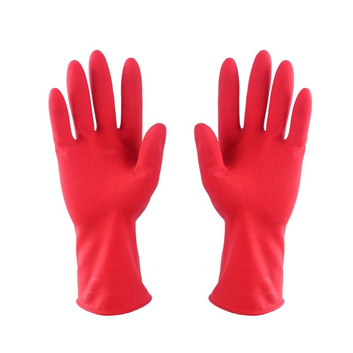 Jormftte konyhai kesztyű, vízálló, természetes gumi, csúszásmentes, 1 darabos szett