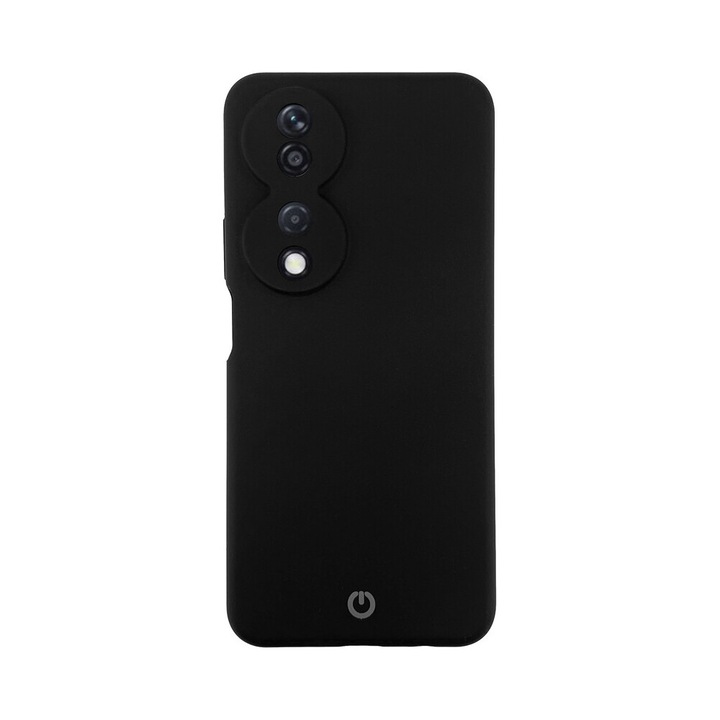 Husa de protectie CENTO Rio compatibila cu Honor X7B Negru Silicon Premium Mat, Slim, Anti zgarieturi, Anti soc, cu margini ridicate pentru protectia ecranului si a camerei