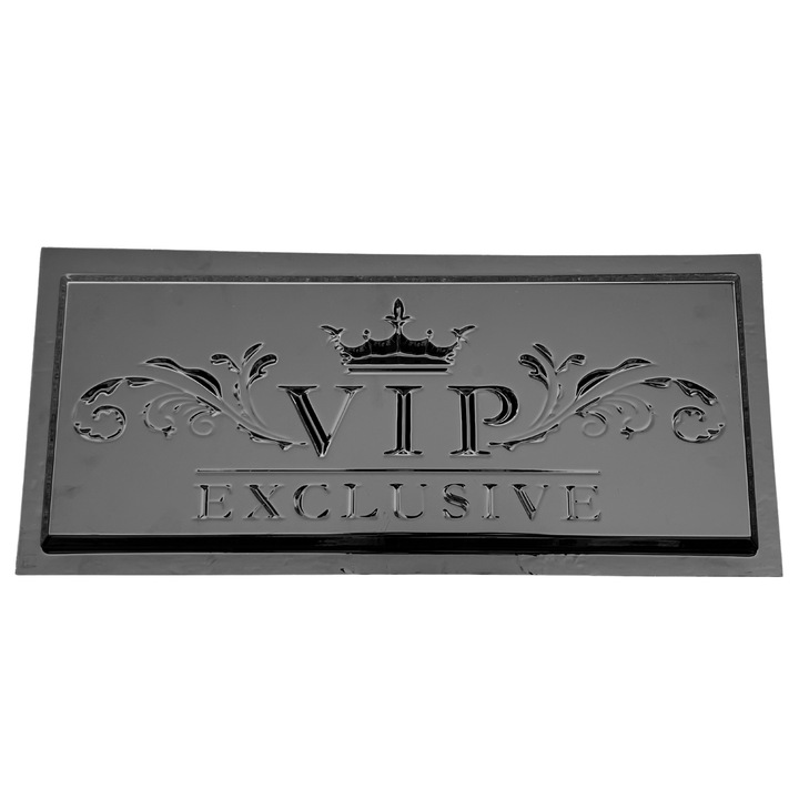 Matrita piatra decorativa travertin, model VIP Exclusive, plastic ABS, negru, 50x20cm