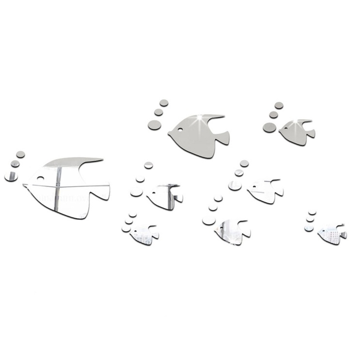 Fali matrica, Mmgoqqt, ezüst, 30x45cm, dekoratív készlet szobába, nappaliba és hálószobába