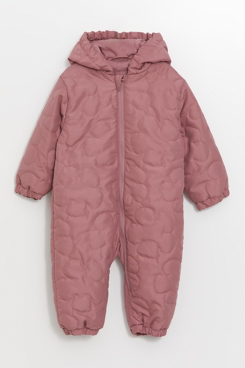 LC WAIKIKI, Costum de zapada texturat, Roz prafuit