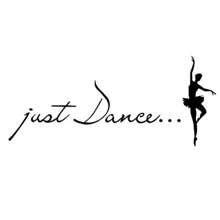 Fali matrica, Mmgoqqt, táncoló lány, vízálló, 60x90cm