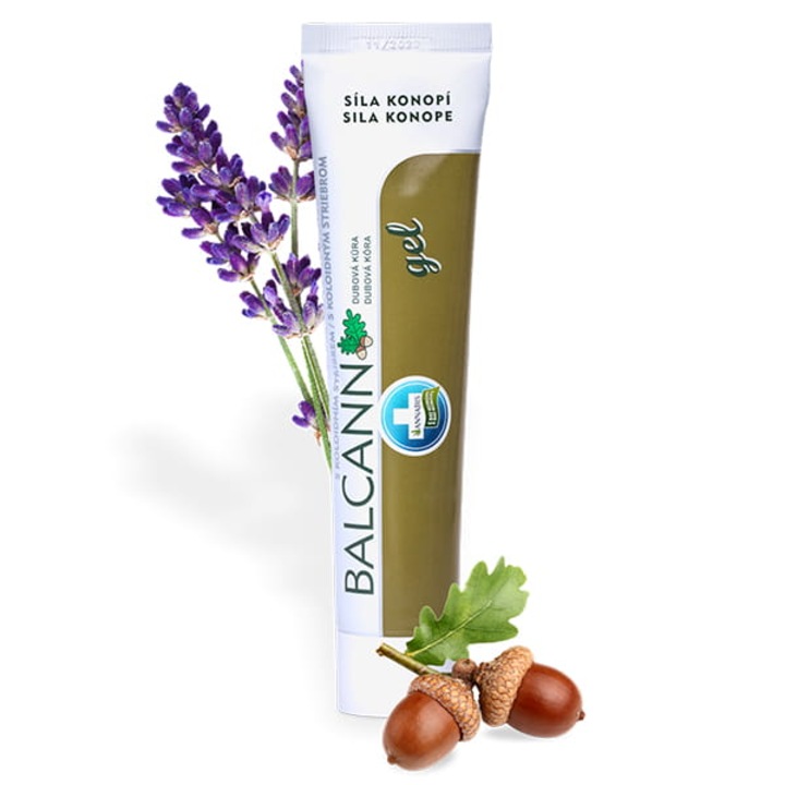 Gel Balcann cu scoarta de stejar, 75 ml, pentru piele uscata si sensibila