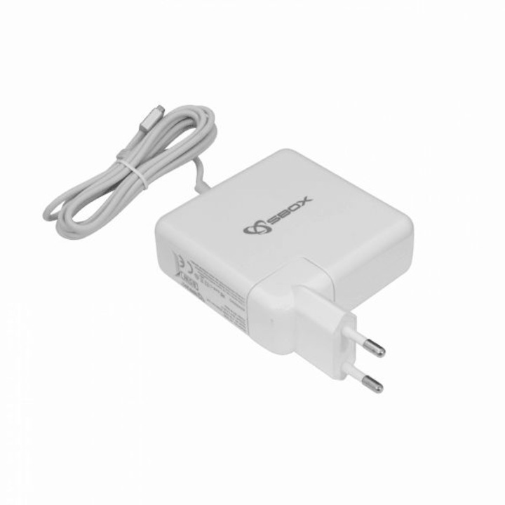 SBOX AP-85W MAGSAFE2 Laptop Adapter White, 240115, Notebook kiegészítő