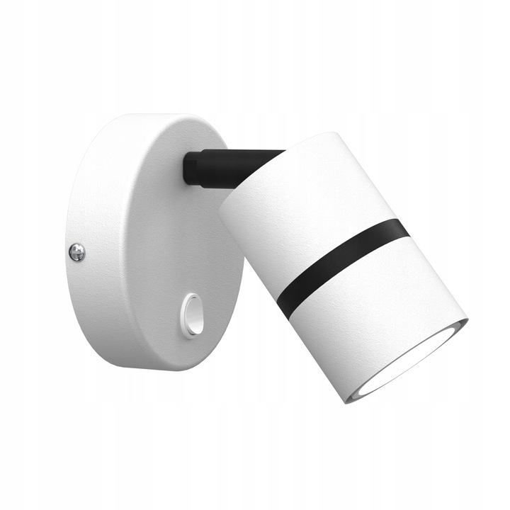 Аплик EWILIGHT, Метал, GU10, Черен/Бял