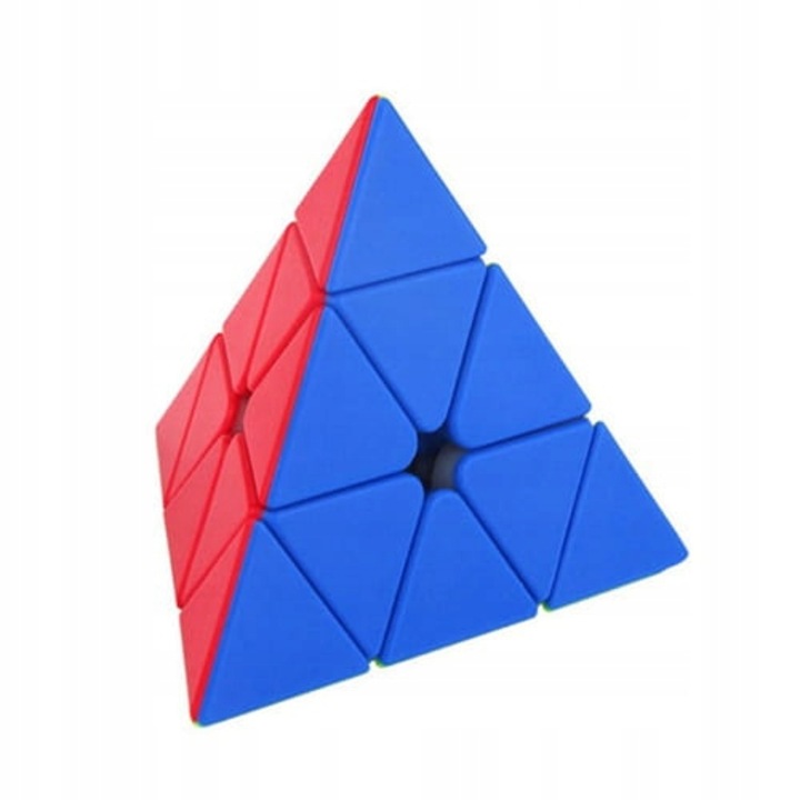 Пирамида Yuxin, Pyraminx, ярки цветове, 94x94x94 мм