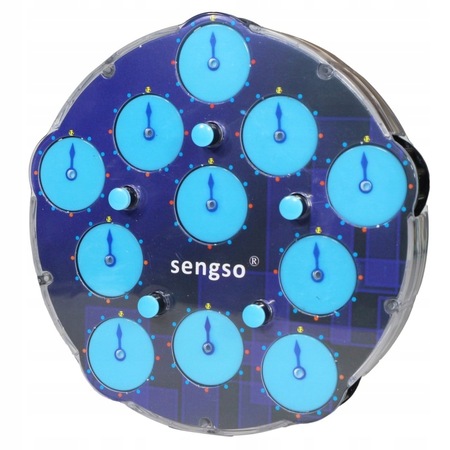 Ceas magnetic SengSo 5x5, 11 cadrane, 5 rotite, joc de memorie si ...