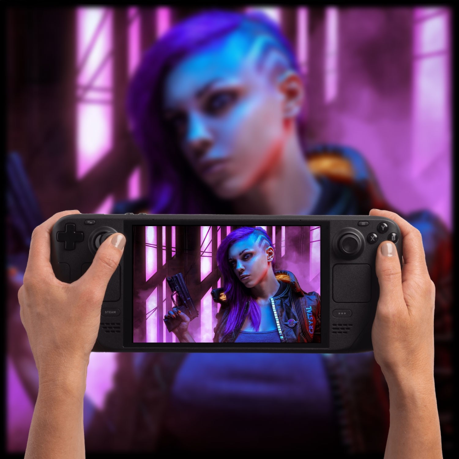 Consola gaming portabila Valve Steam Deck OLED 1TB SSD, 16GB RAM