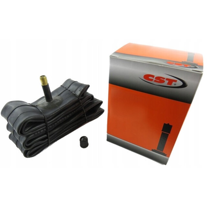 Camera roata bicicleta, CST, Shrader, 29x1.90/2.35 AV 40mm, 250g, Negru