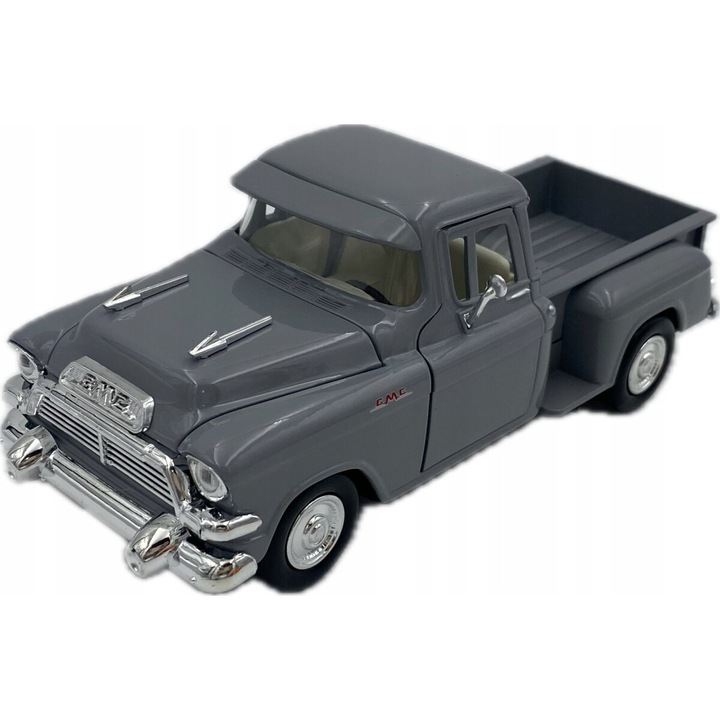 Camioneta GMC 1955, Motormax, Timeless Legends, Metal, 1:24, 23x10x11cm, 3+, Gri