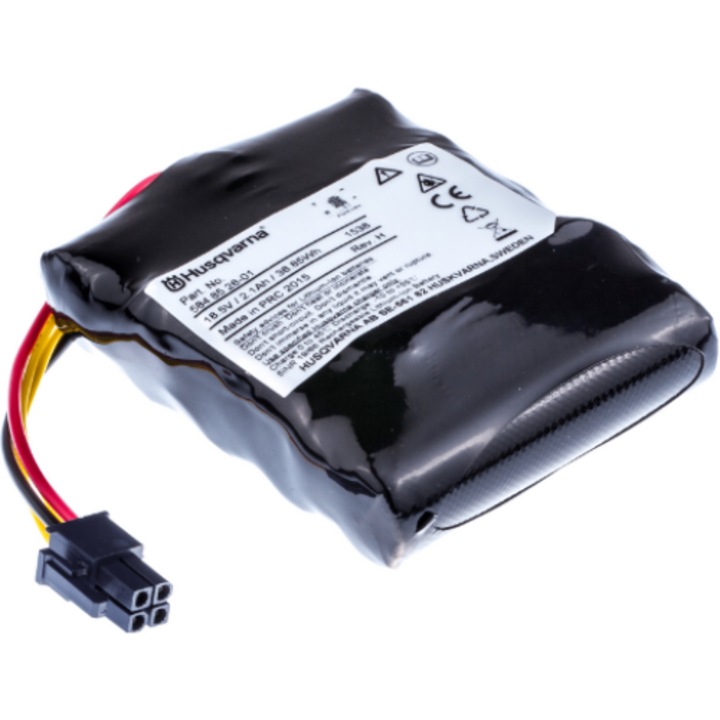 Baterie acumulator compatibil Husqvarna Automower, Gardena Sileno, 2.0 Ah, Li-Ion, 18V, Set