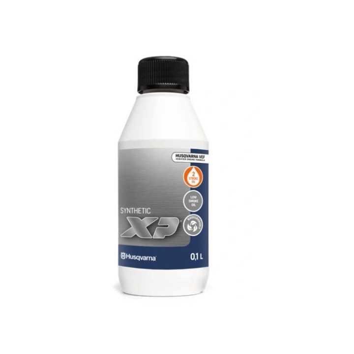 Ulei sintetic pentru motoare 2T Husqvarna XP, biodegradabil, 0.1L
