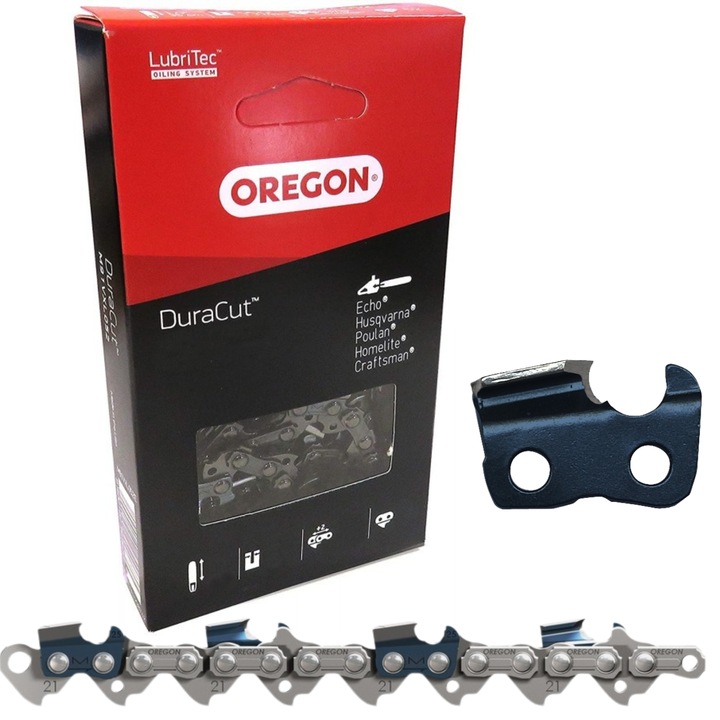 Lant taietor, Oregon, DuraCut, M21LPX064E, .325, 1.5 mm, 64 Dinti, 38 cm, Argintiu