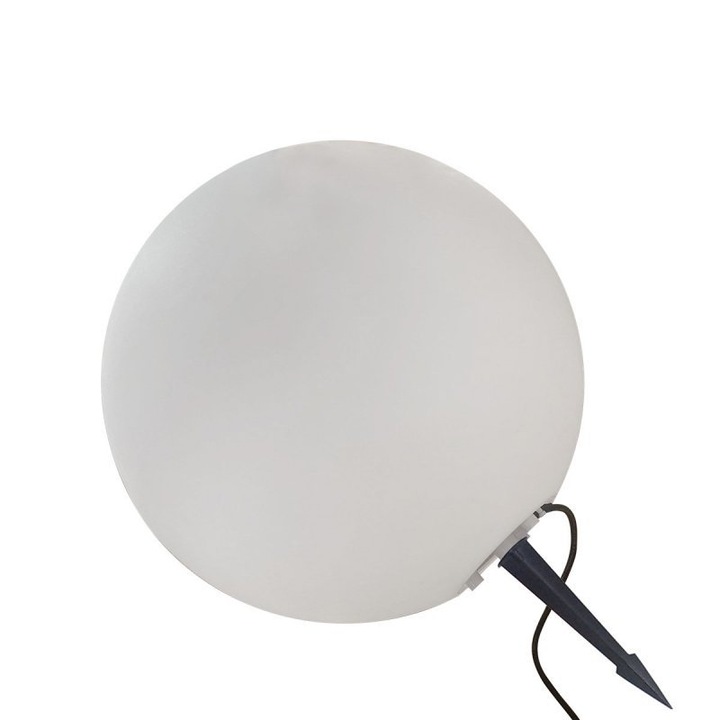 Лампа за градина Light Prestige Gaja 300/S, акрил, бяла, 30см